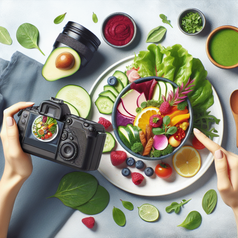 Tips Mengambil Foto Makanan Sehat yang Menggugah Selera di Media Sosial