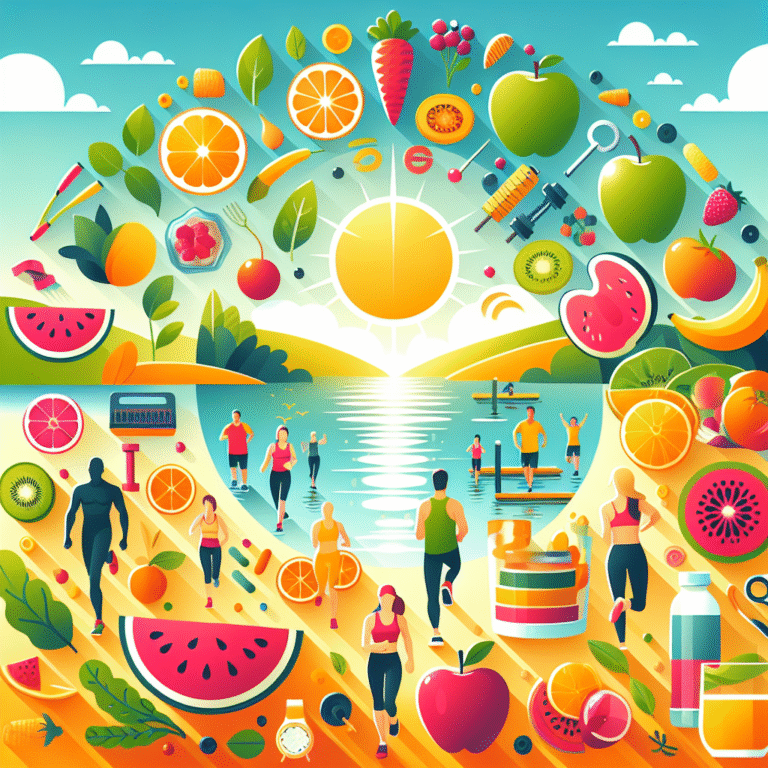 Poster Inspiratif Gaya Hidup Sehat yang Mudah Digambar untuk Semua Usia